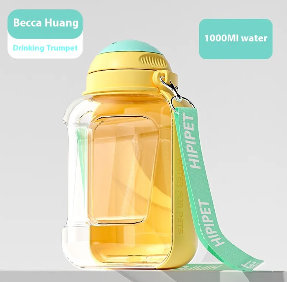 2-in-1 Portable Pet Water and Food Bottle