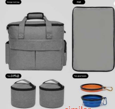 New Pet Supplies Storage Bag Outdoor Portable